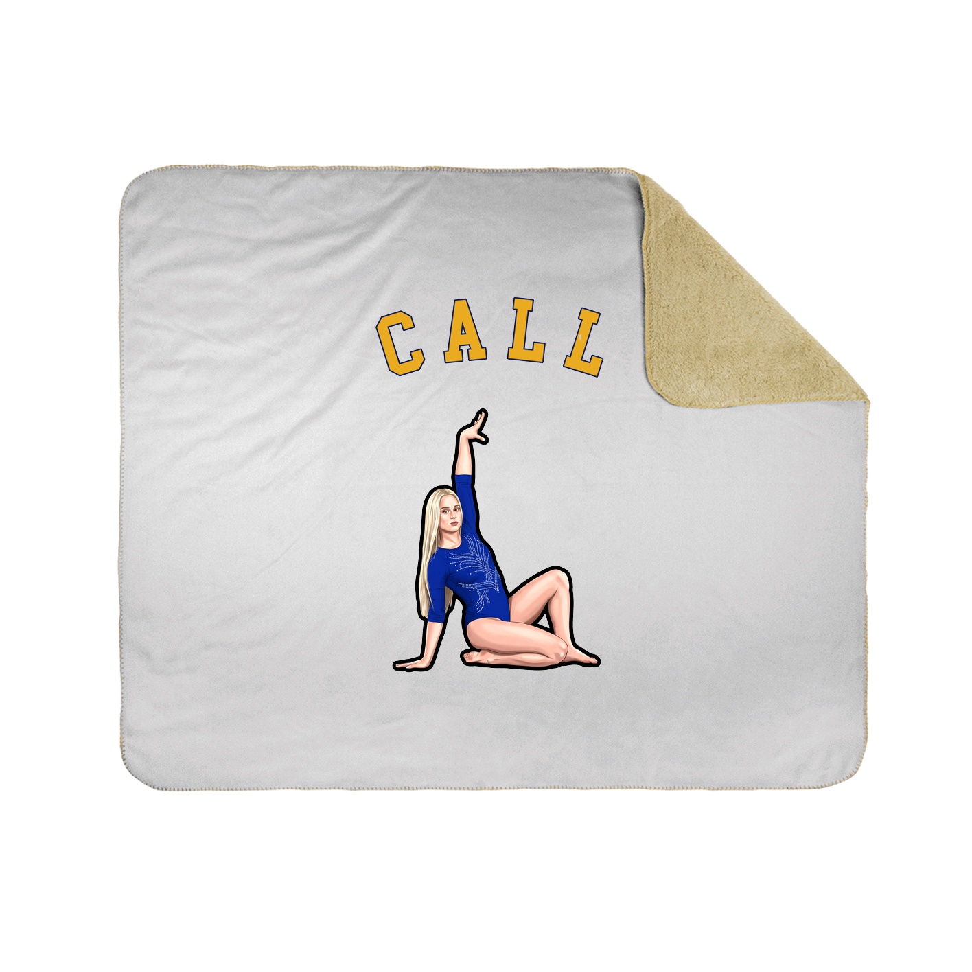 Throw Blanket — Shirsey Arch in White