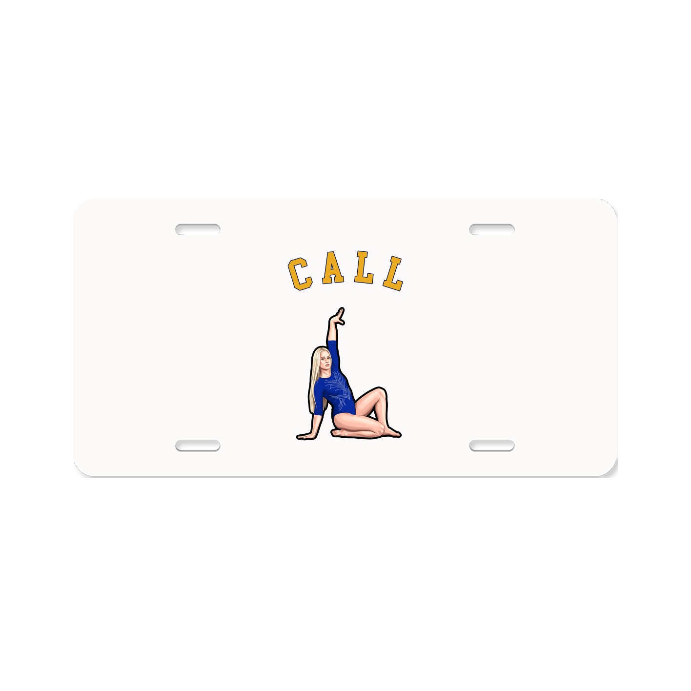 License Plate — Shirsey Arch in Classic