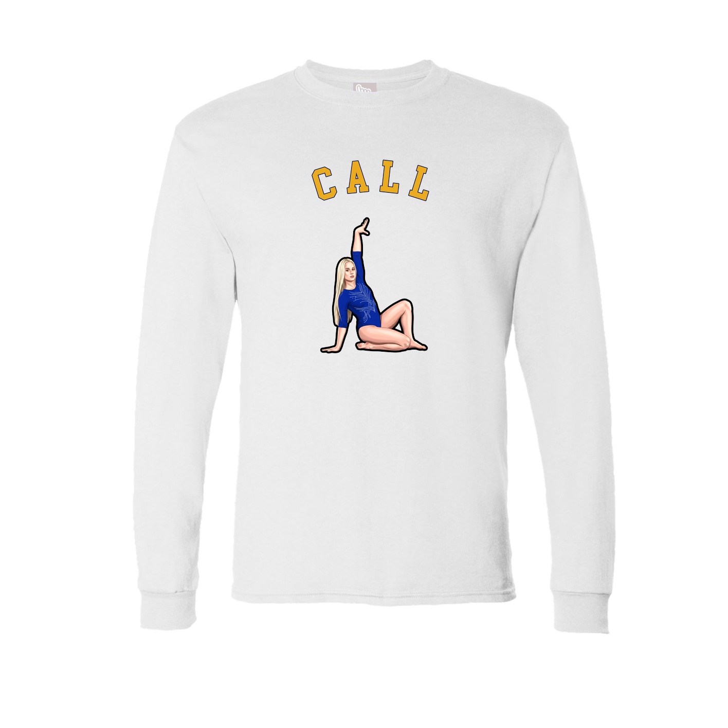 Long Sleeve Tee — Shirsey Arch in White
