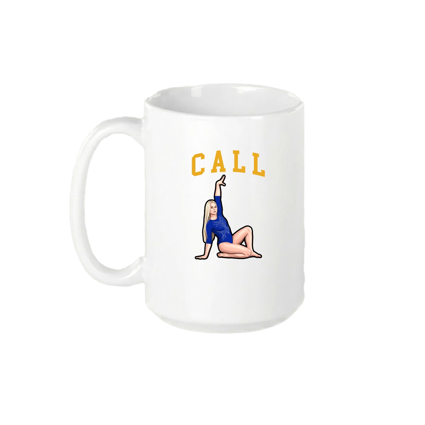 15oz Coffee Mug — Shirsey in White