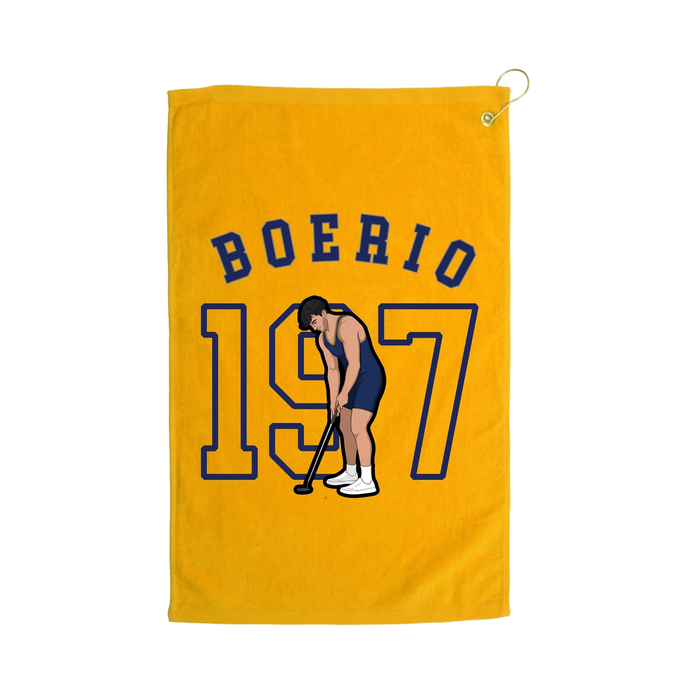 Golf Towel — Shirsey Arch in Gold