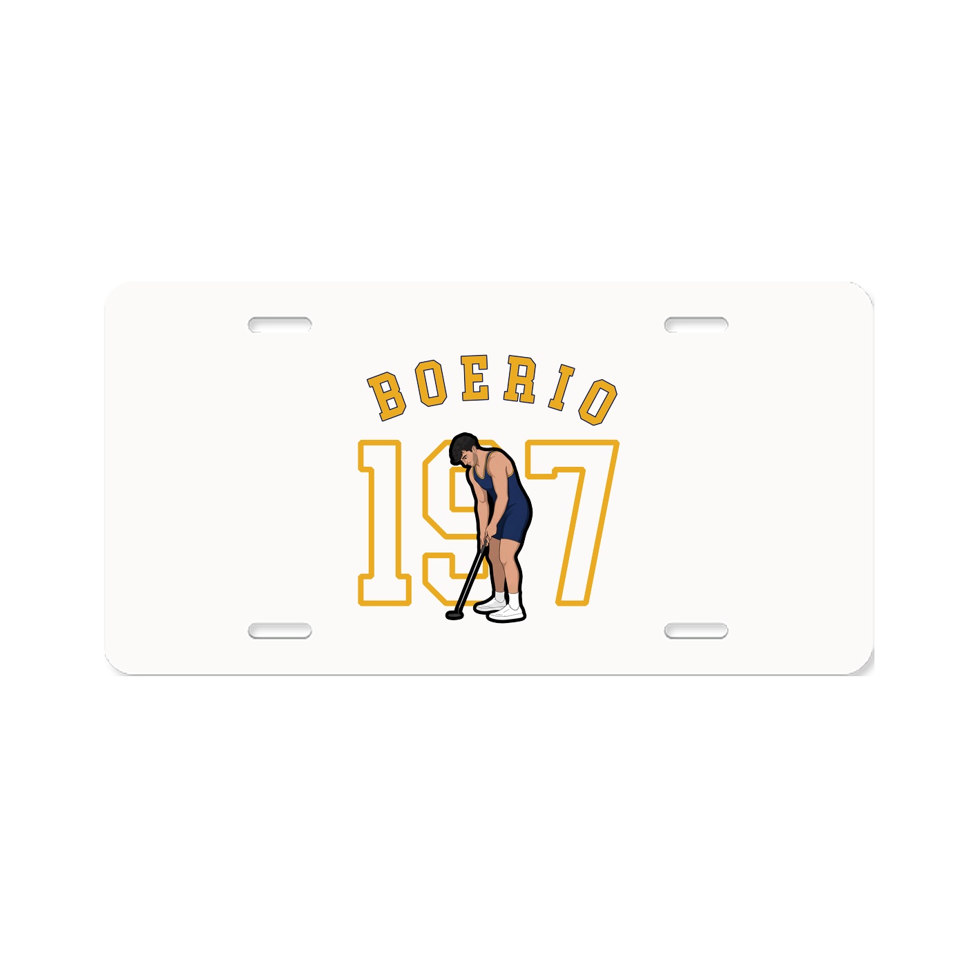 License Plate — Shirsey Arch in Classic