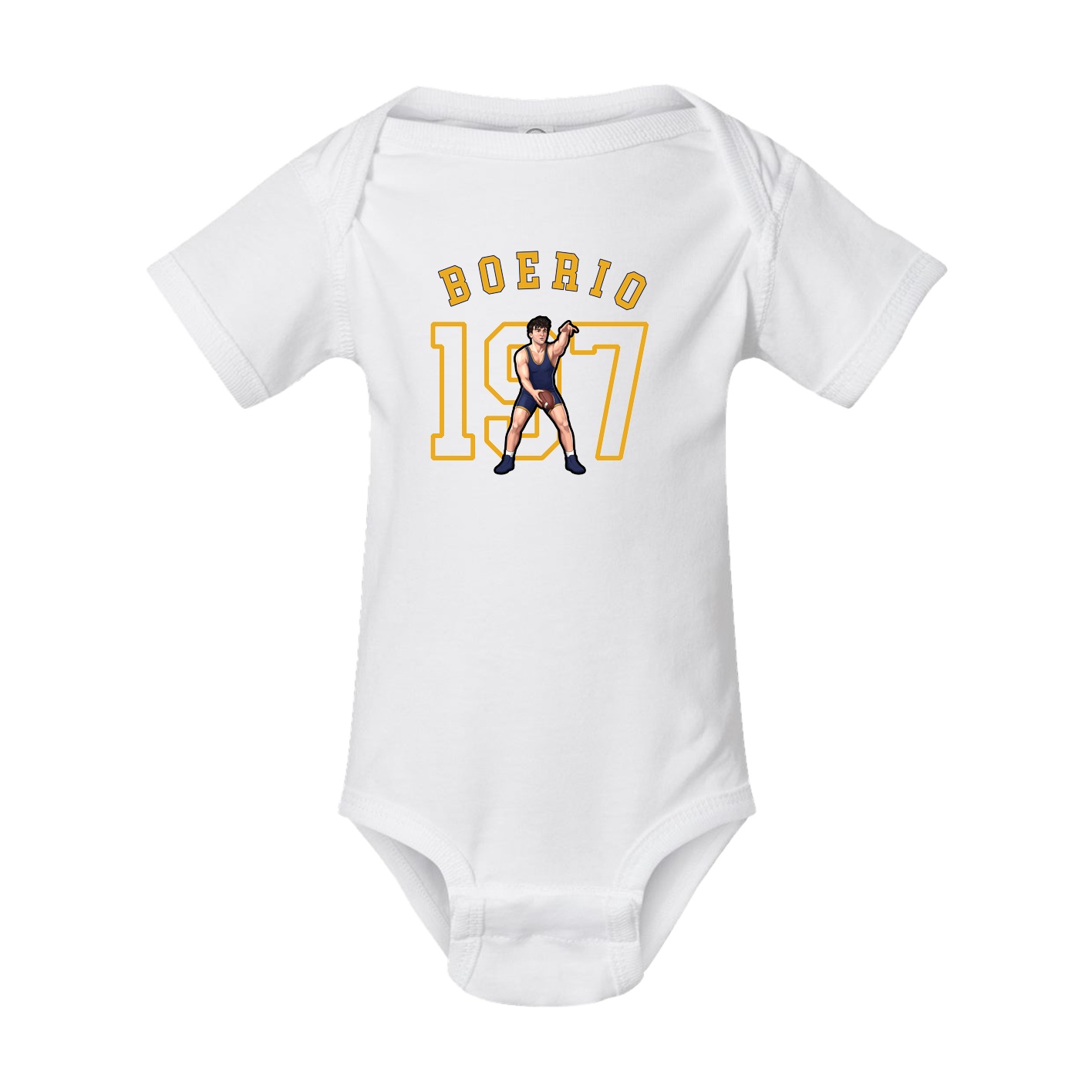 Baby Onesie — Shirsey Arch in White