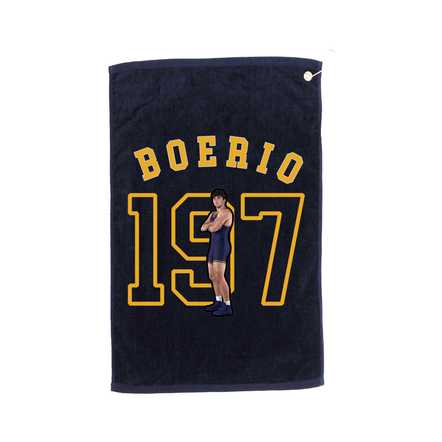 Golf Towel — Shirsey Arch in Navy