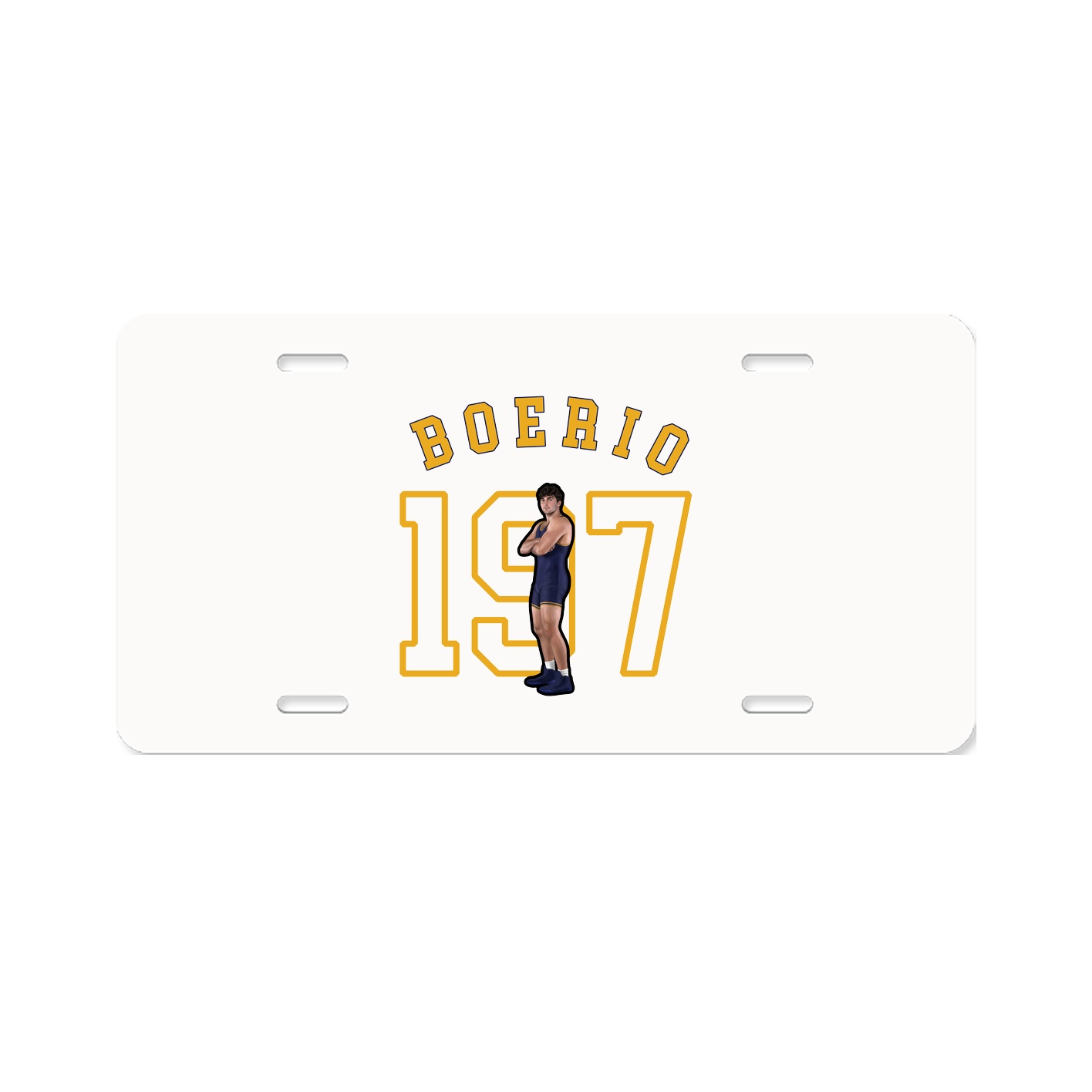 License Plate — Shirsey Arch in Classic