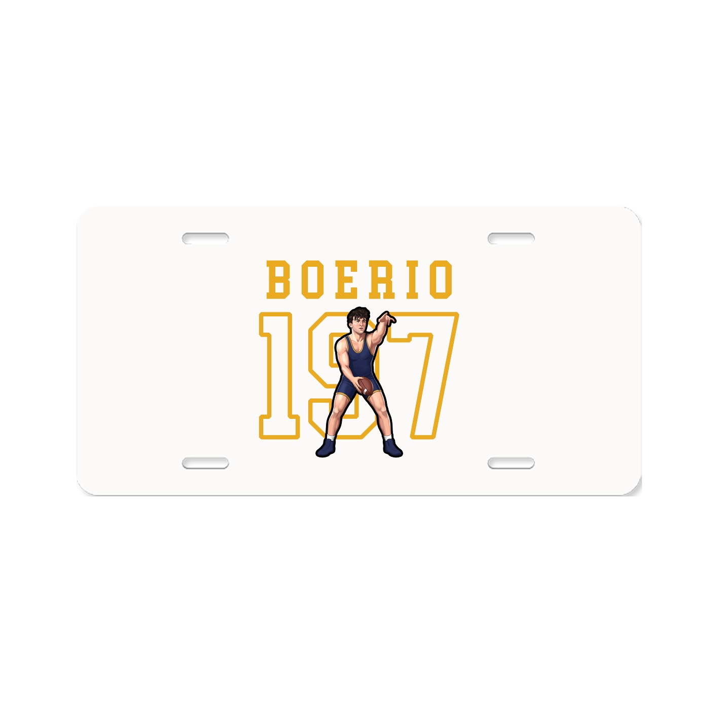 License Plate — Shirsey in Classic