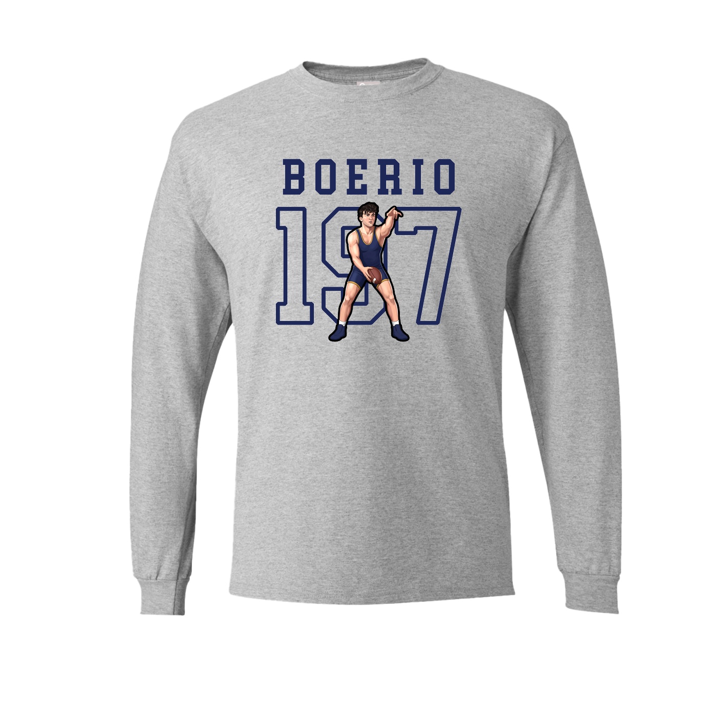 Long Sleeve Tee — Shirsey in Grey