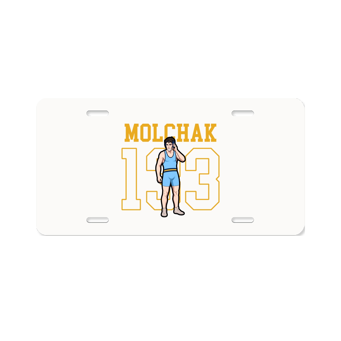 License Plate — Shirsey in Classic