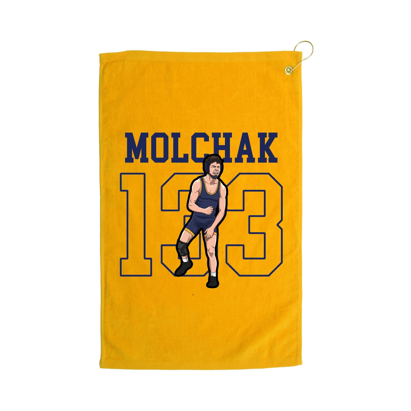 Golf Towel — Shirsey in Gold