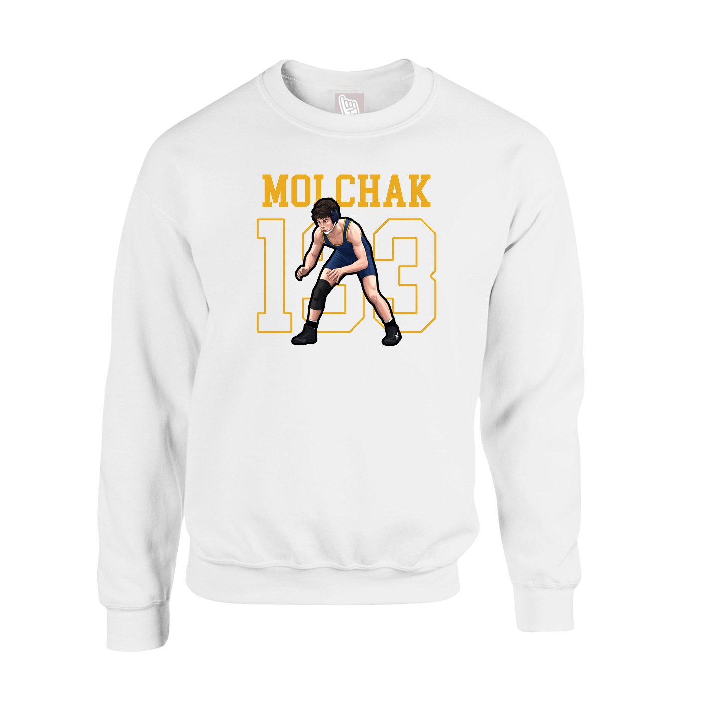 Fleece Crew — Shirsey in White
