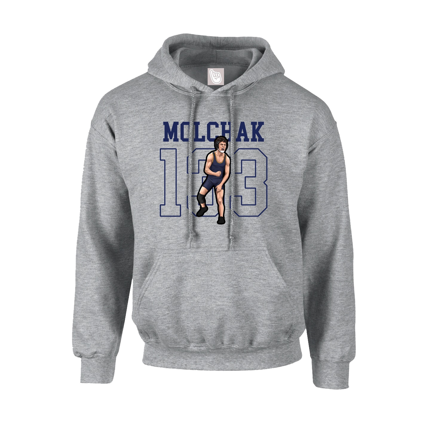 Hoodie — Shirsey in Grey