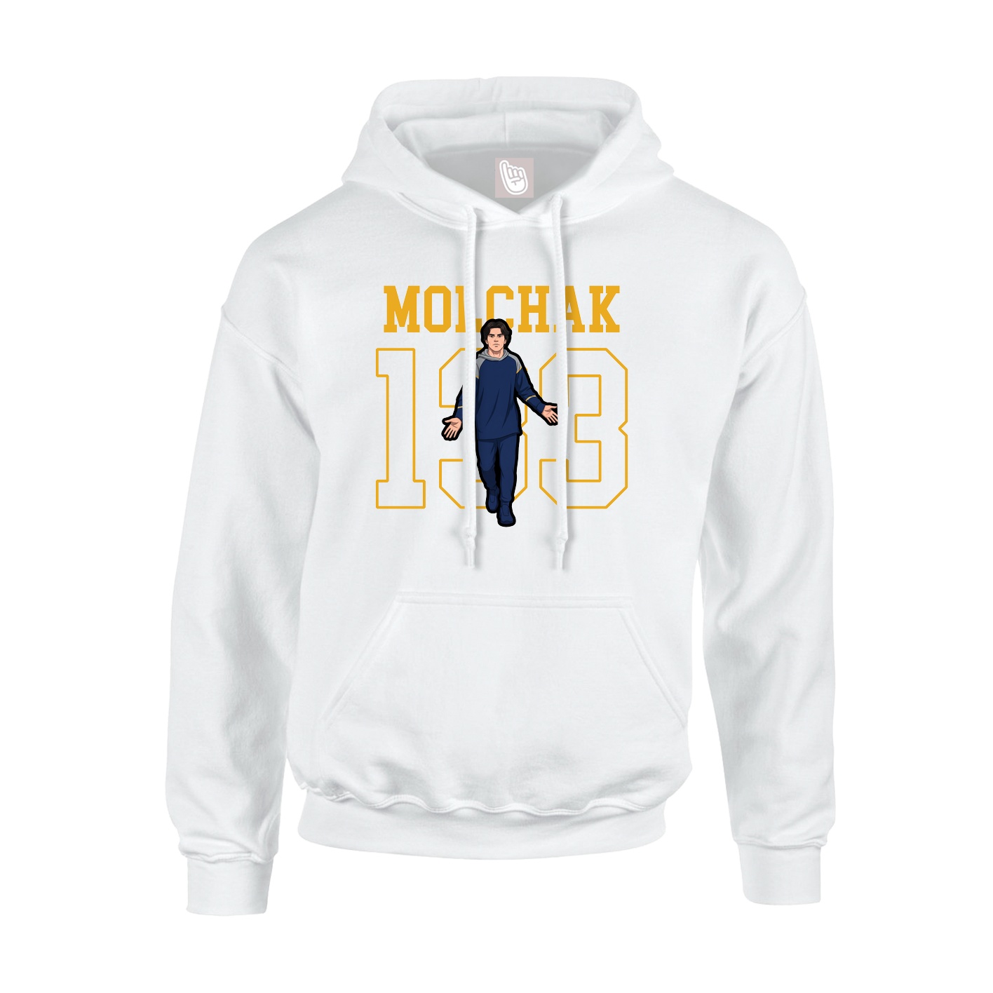Youth Hoodie — Shirsey in White