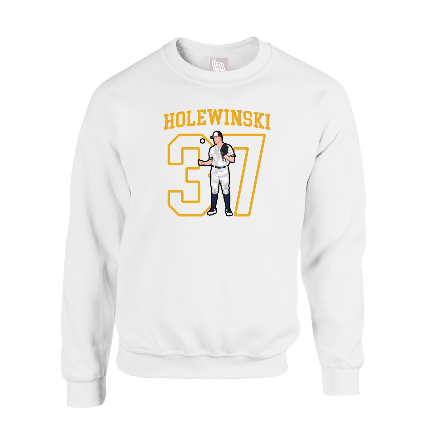 Fleece Crew — Shirsey in White