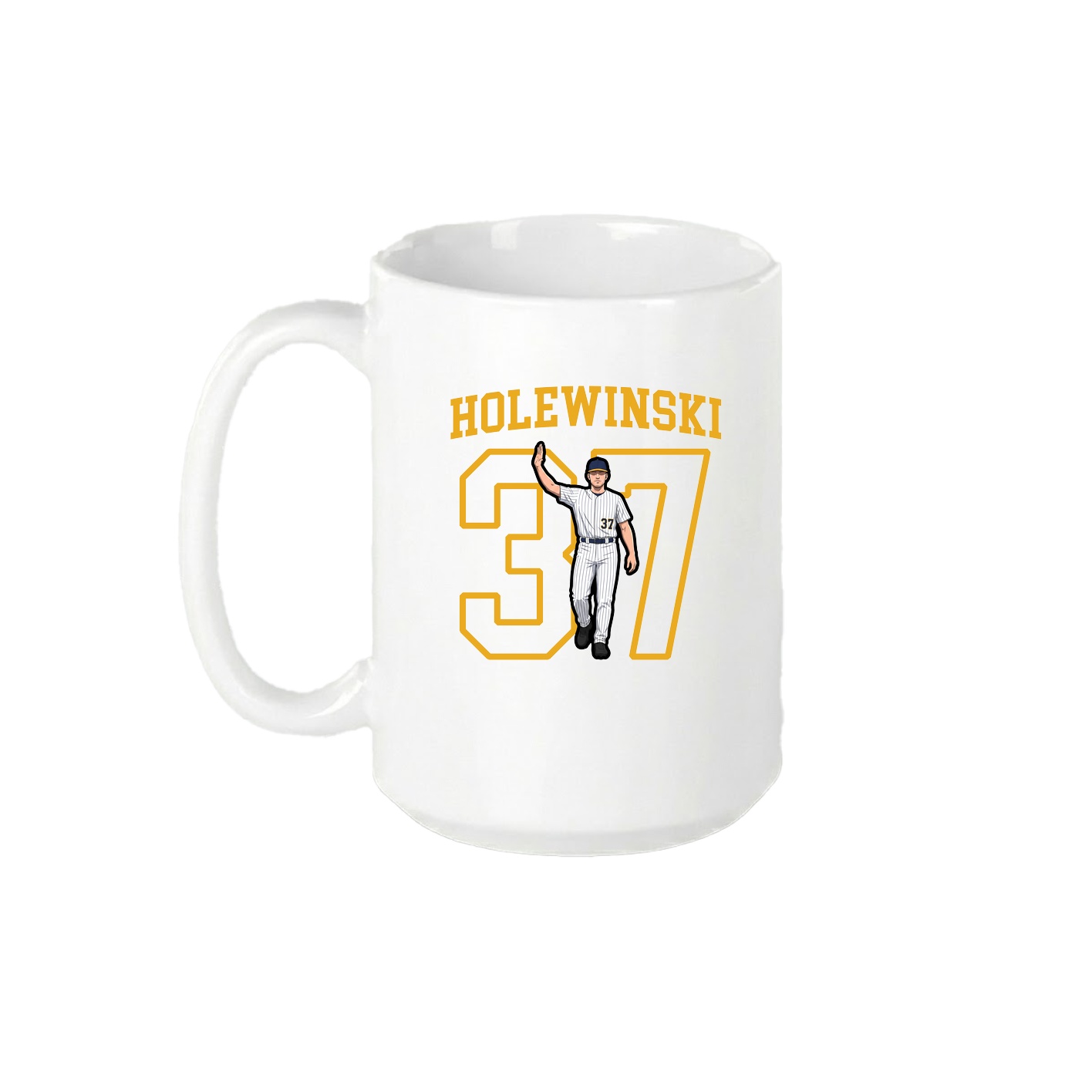 15oz Coffee Mug — Shirsey in White