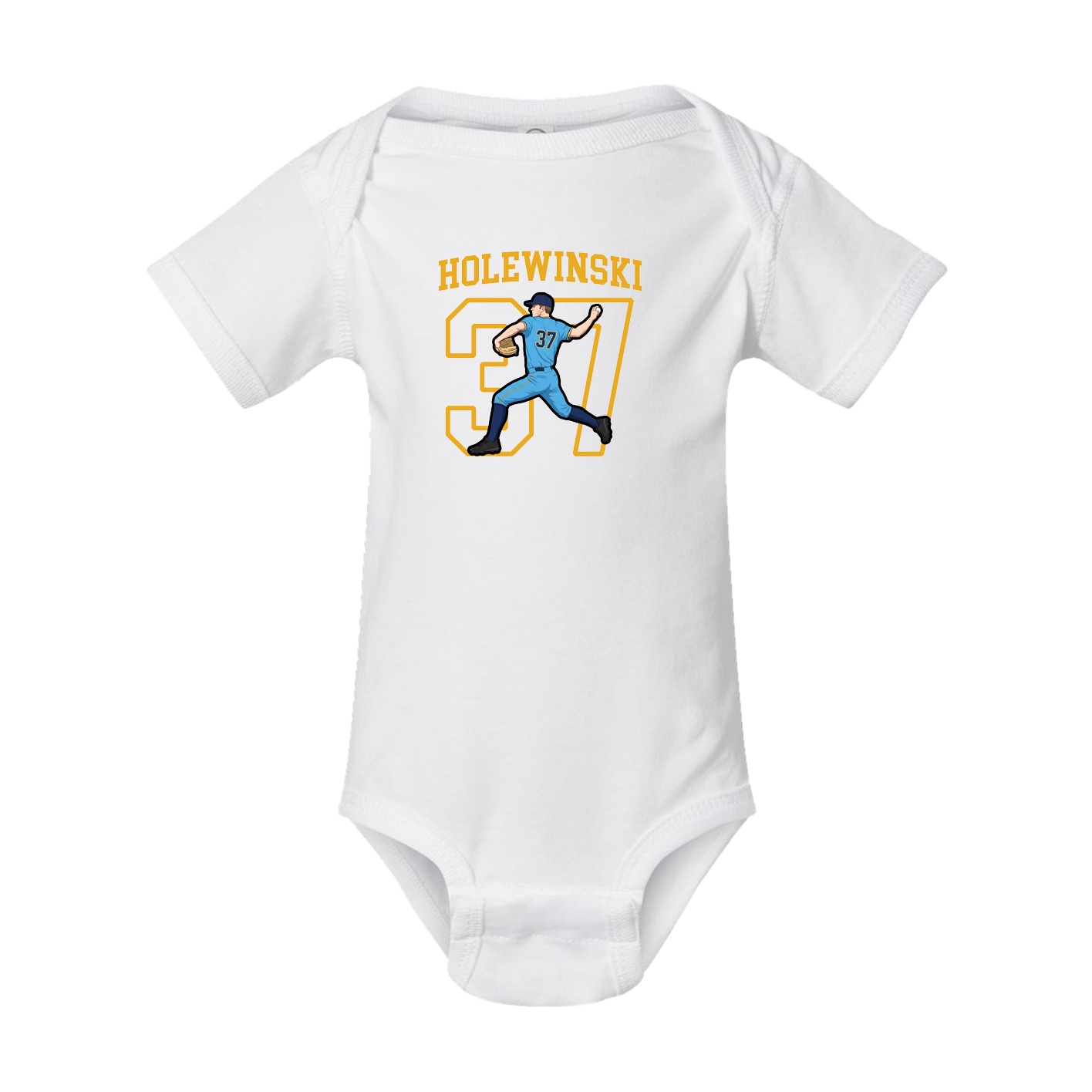 Baby Onesie — Shirsey in White