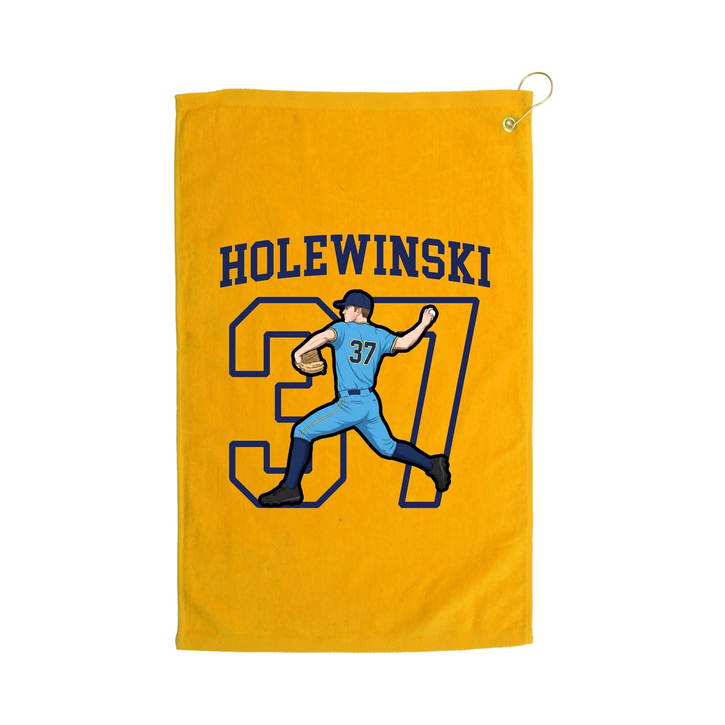 Golf Towel — Shirsey in Gold
