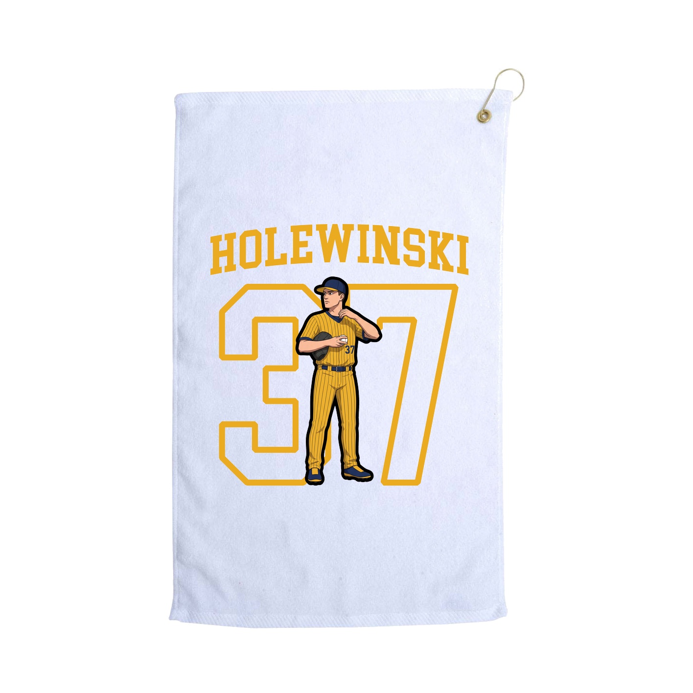 Golf Towel — Shirsey in White