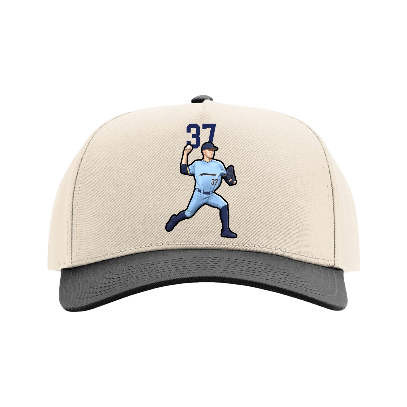 Full Fabric Five-Panel Champ Cap