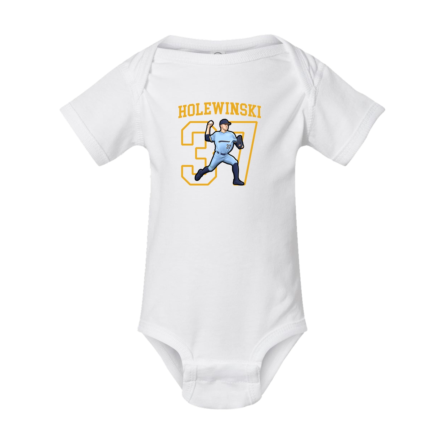 Baby Onesie — Shirsey in White