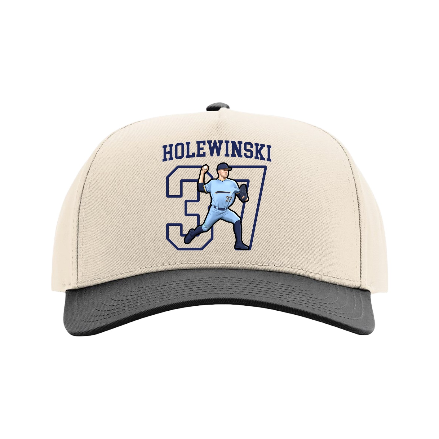 Full Fabric Five-Panel Champ Cap