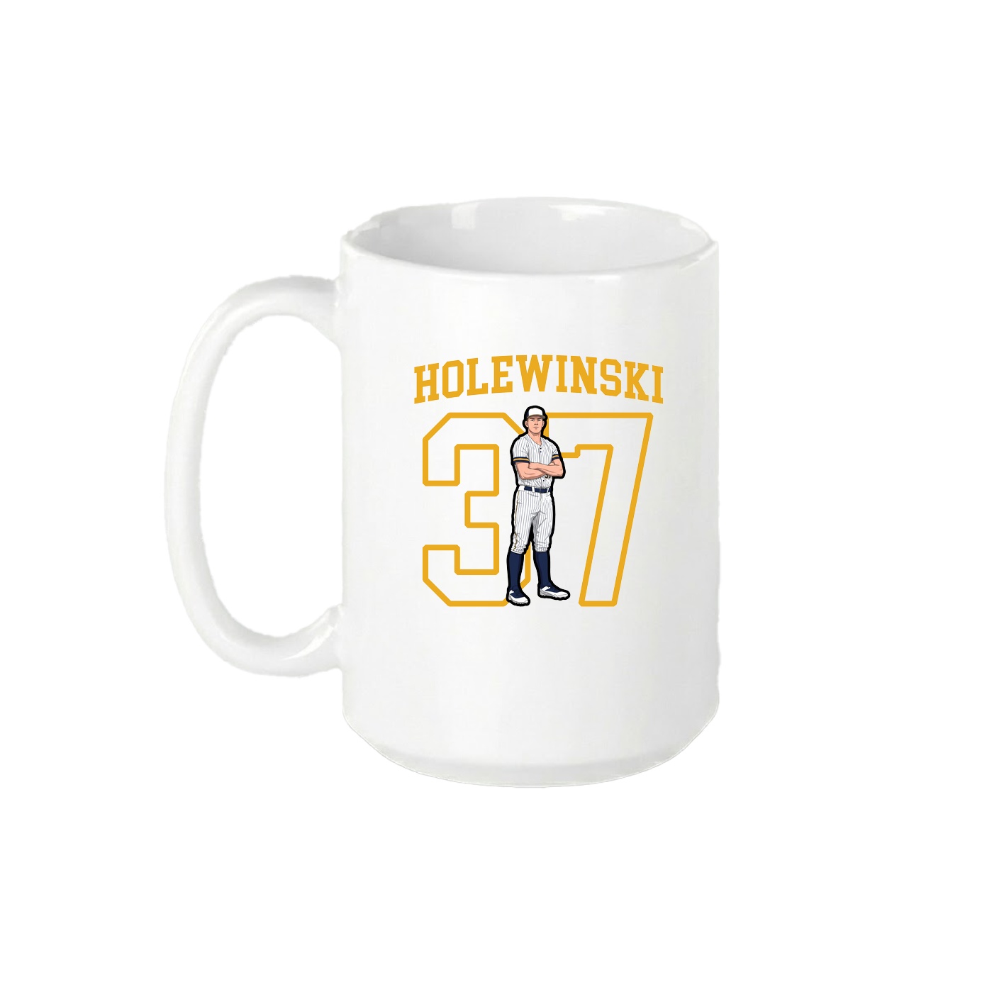 15oz Coffee Mug — Shirsey in White
