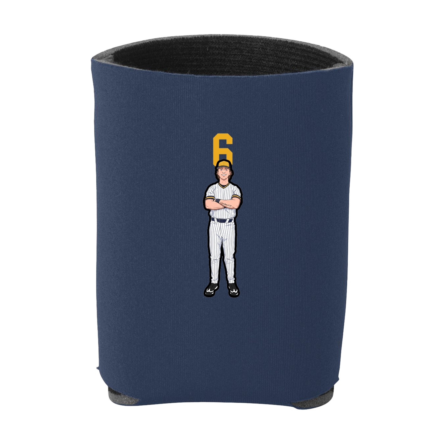 Can Holder — Number Top in Navy