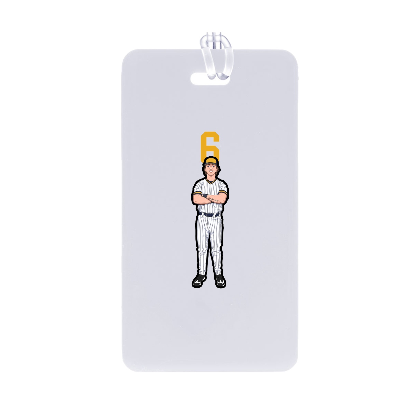 Bag Tag — Number Top in Classic