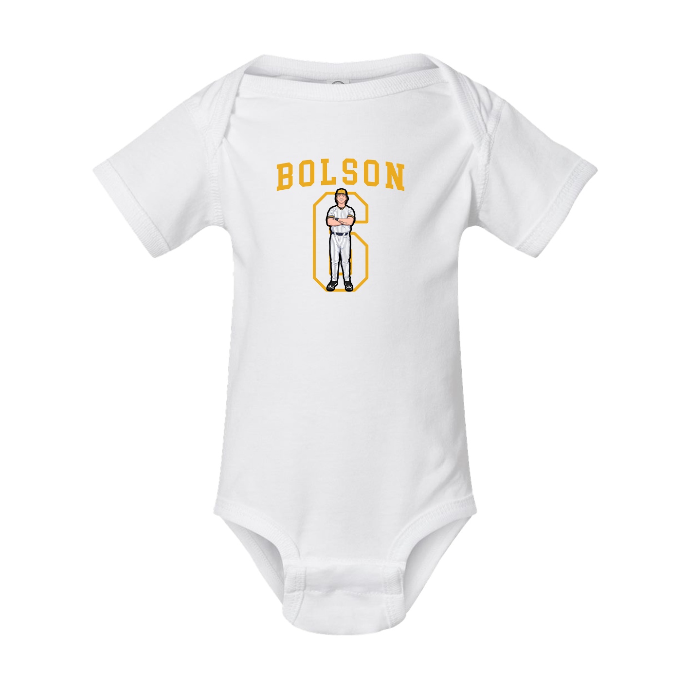 Baby Onesie — Shirsey in White