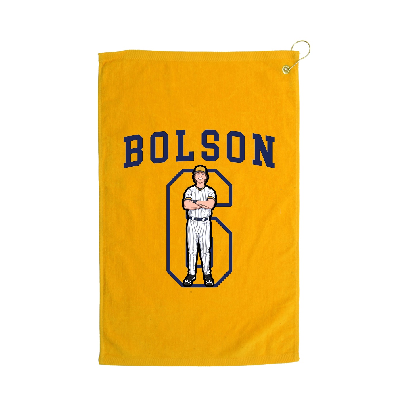 Golf Towel — Shirsey in Gold