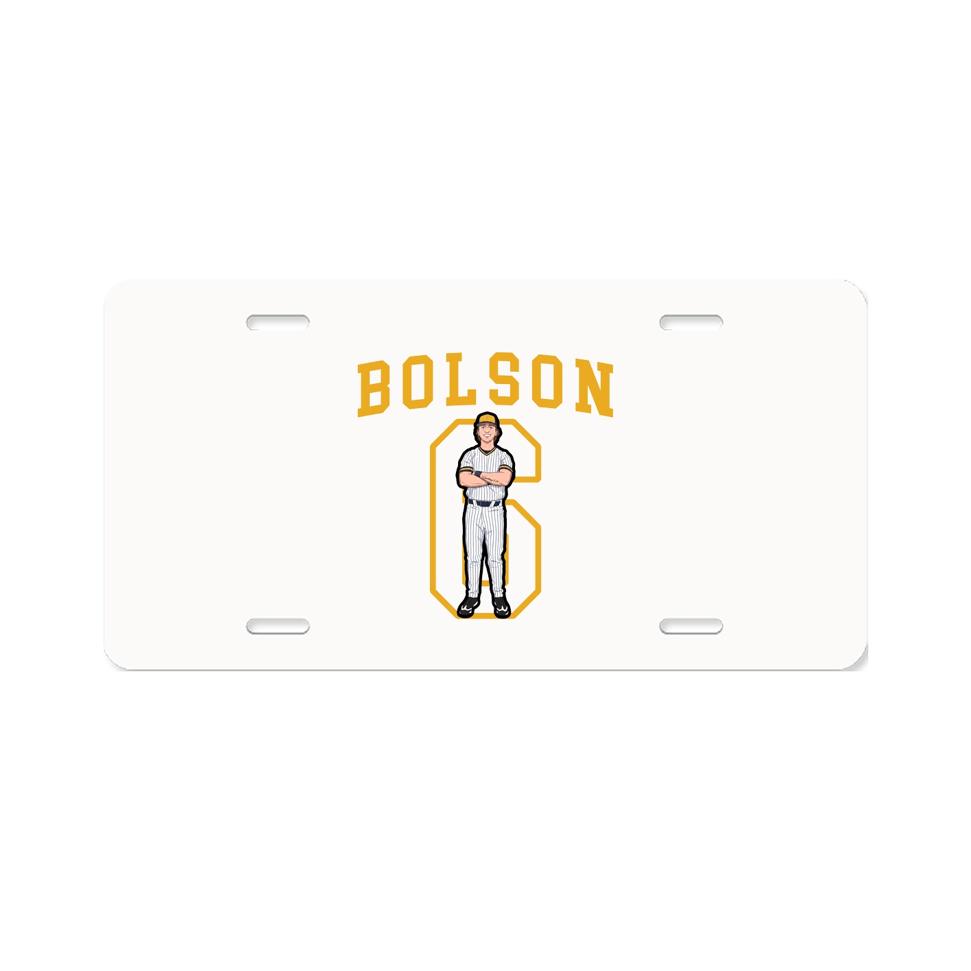 License Plate — Shirsey in Classic