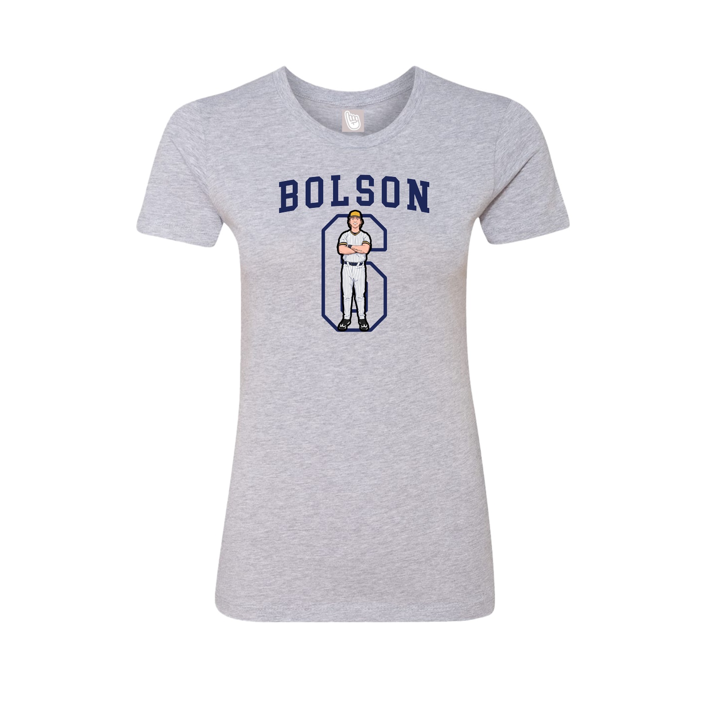 Womens Tee — Shirsey in Grey