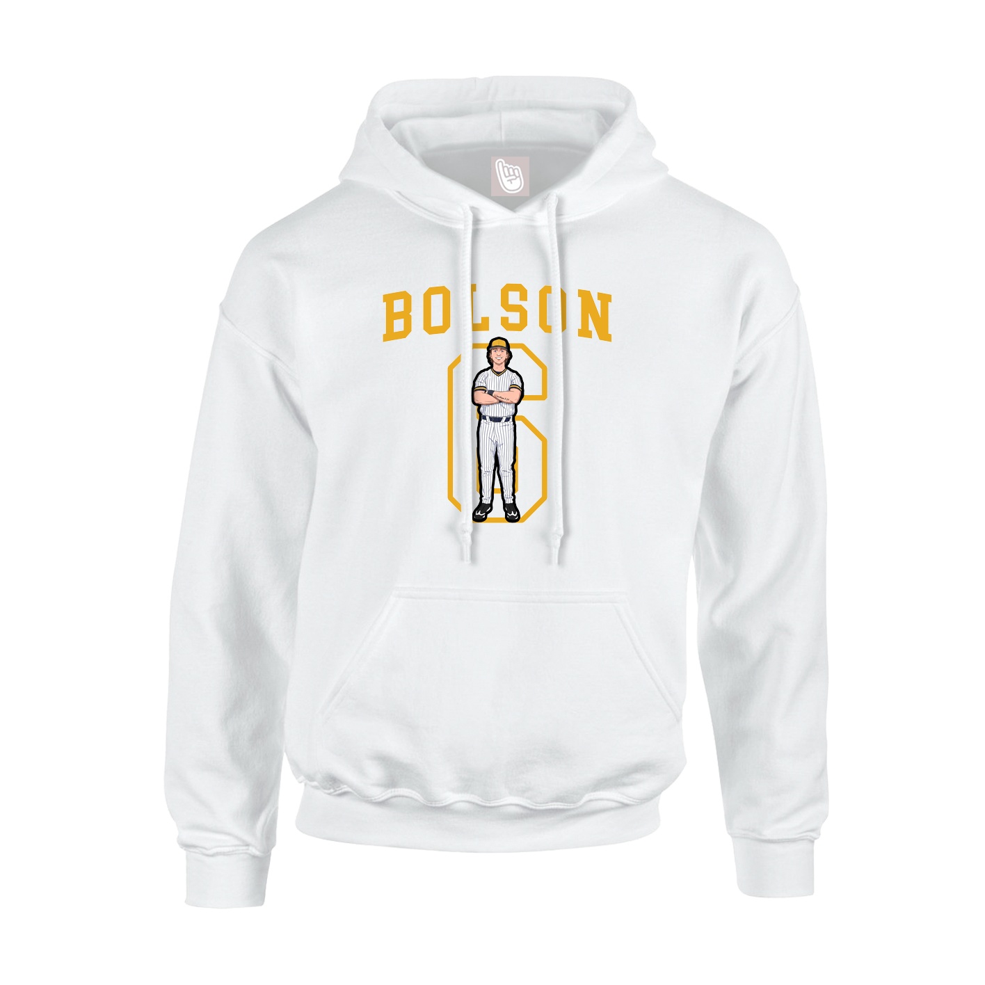 Youth Hoodie — Shirsey in White