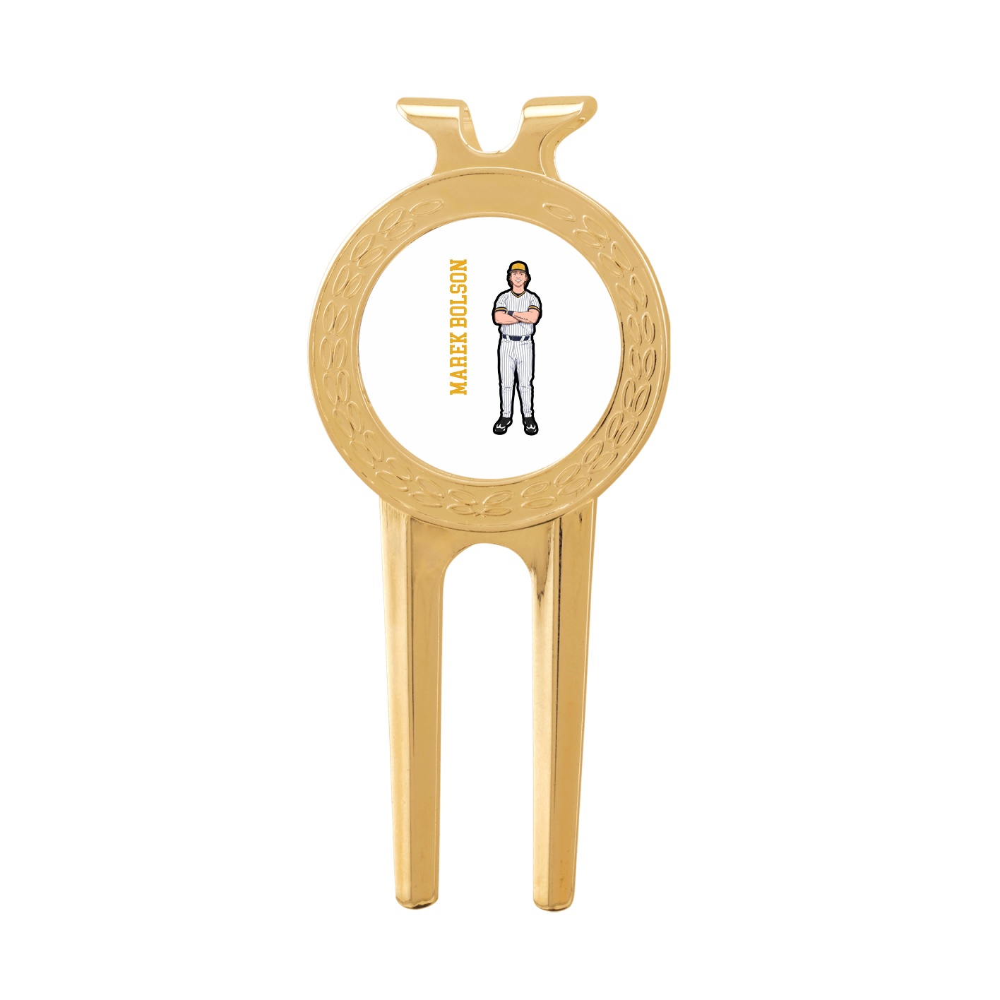 Divot Tool with Ball Marker — Name Vertical in Classic