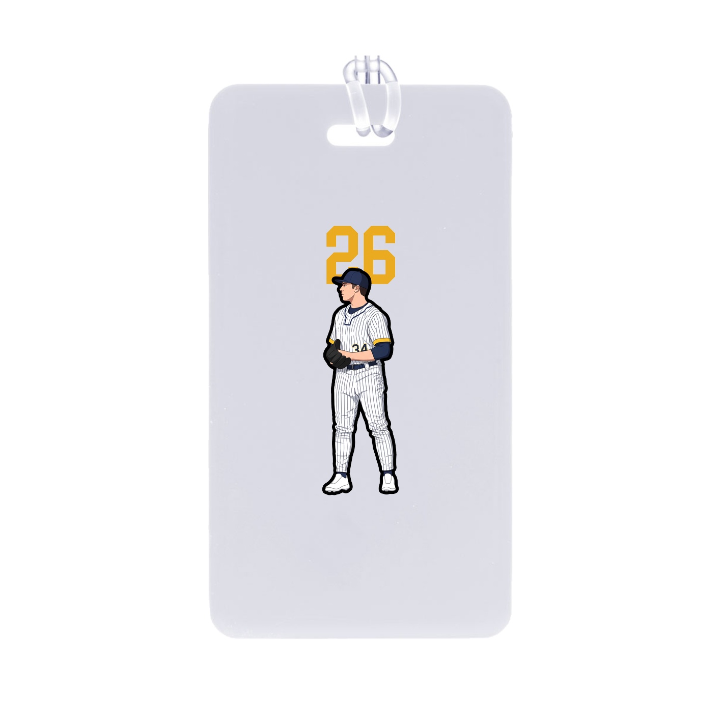 Bag Tag — Number Top in Classic