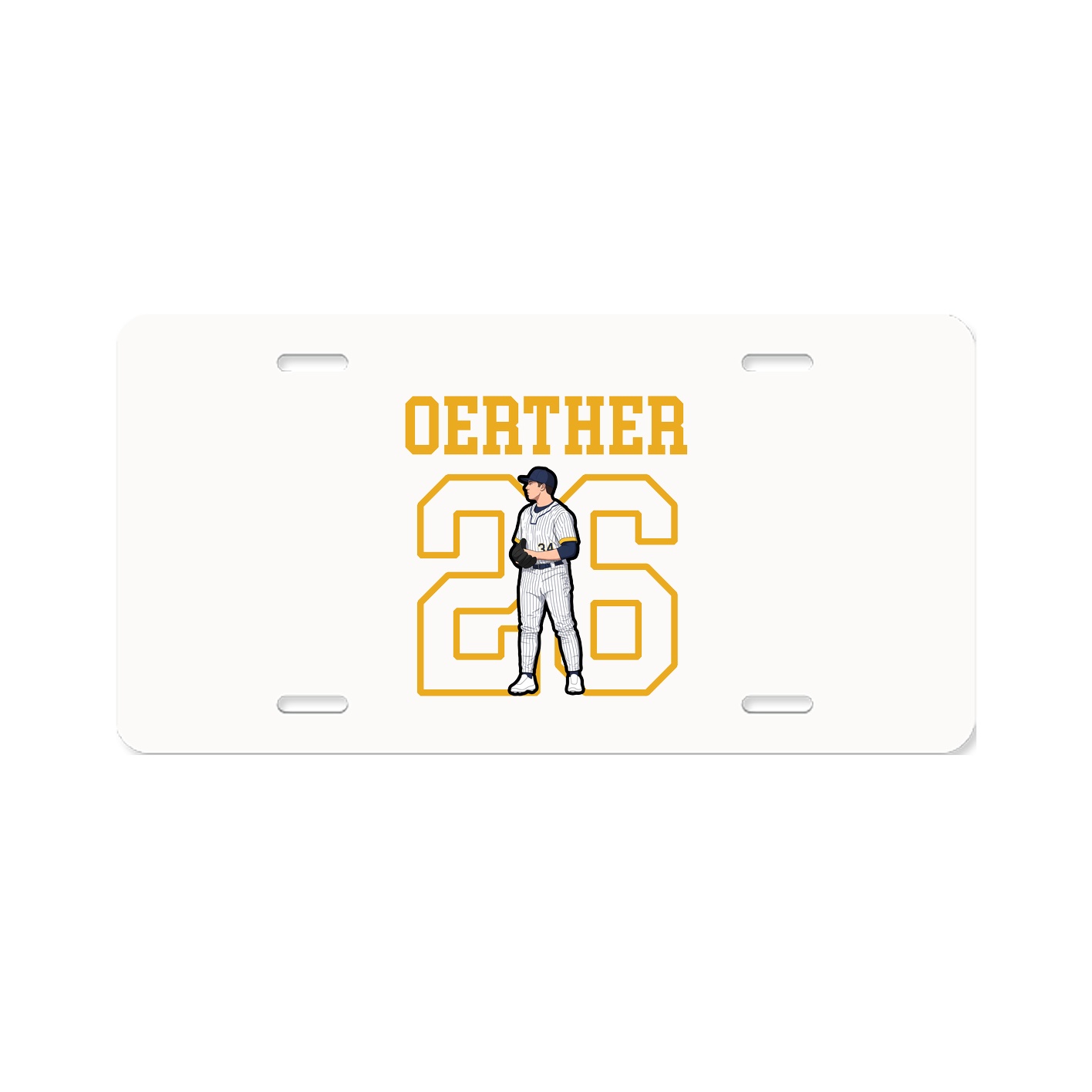 License Plate — Shirsey in Classic