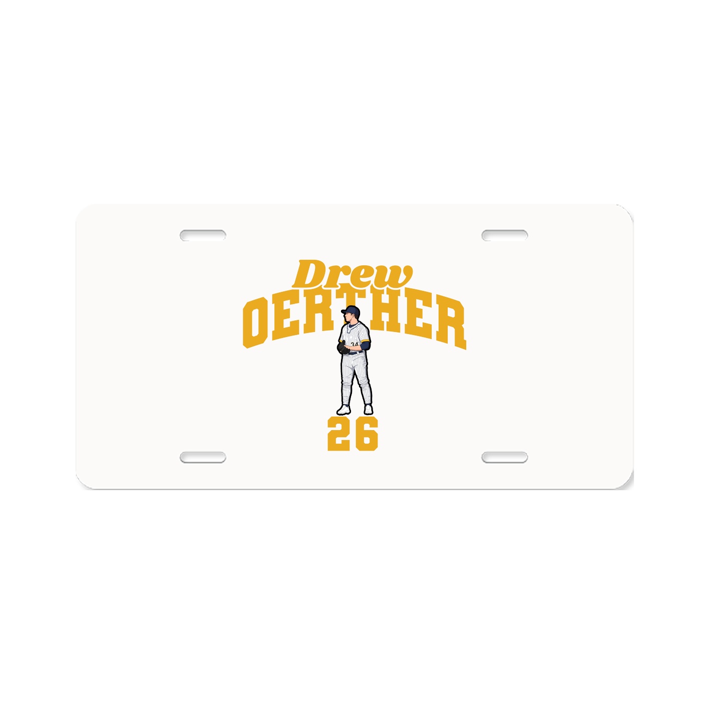 License Plate — Signature Arch in Classic