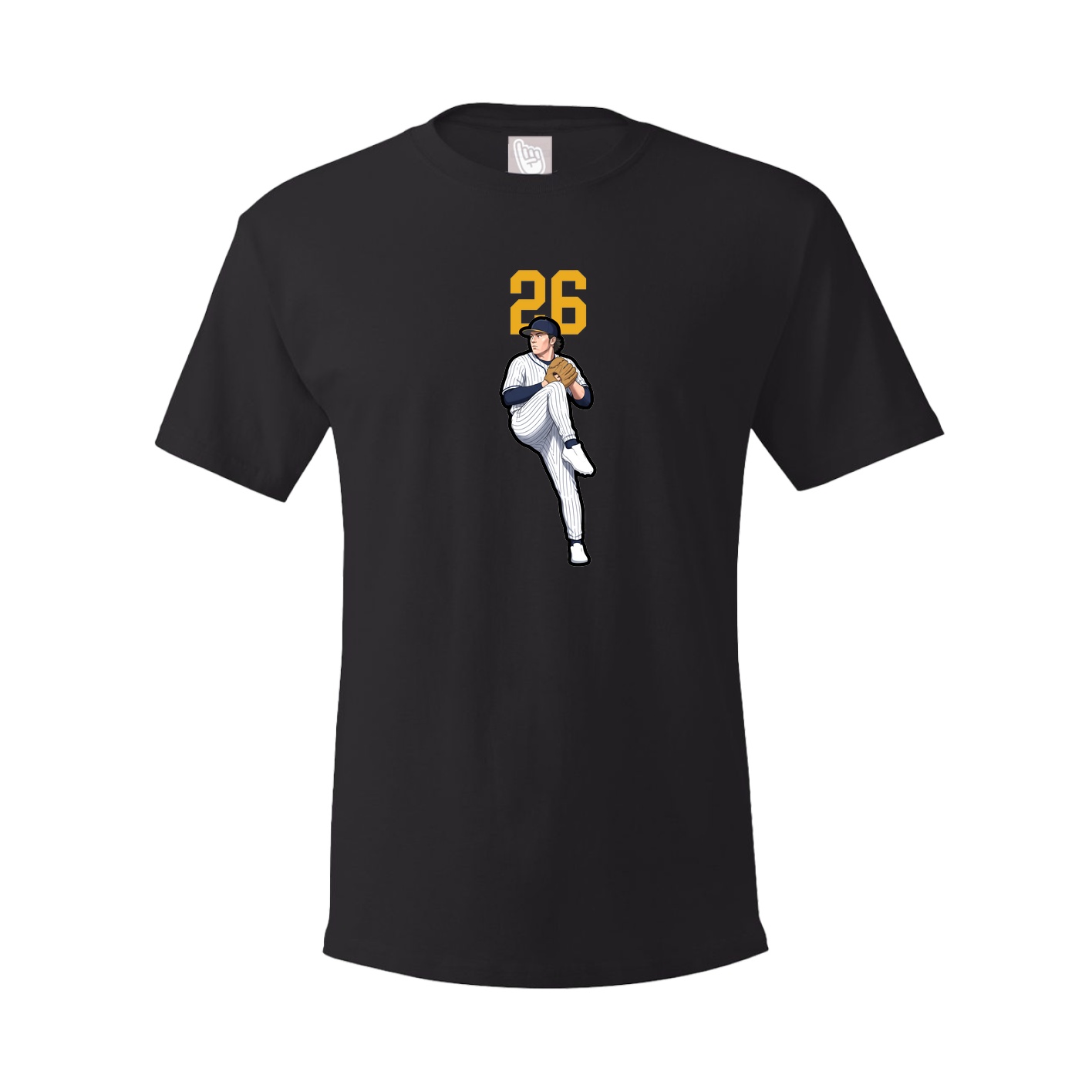 Tee — Number Top in Black