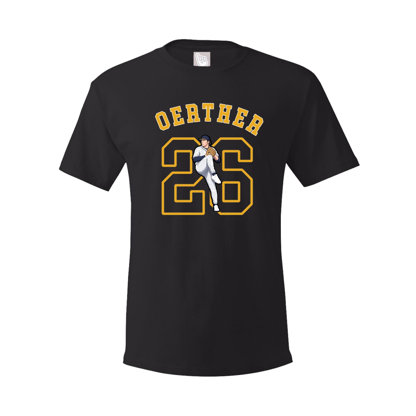 Youth Tee — Shirsey Arch in Black