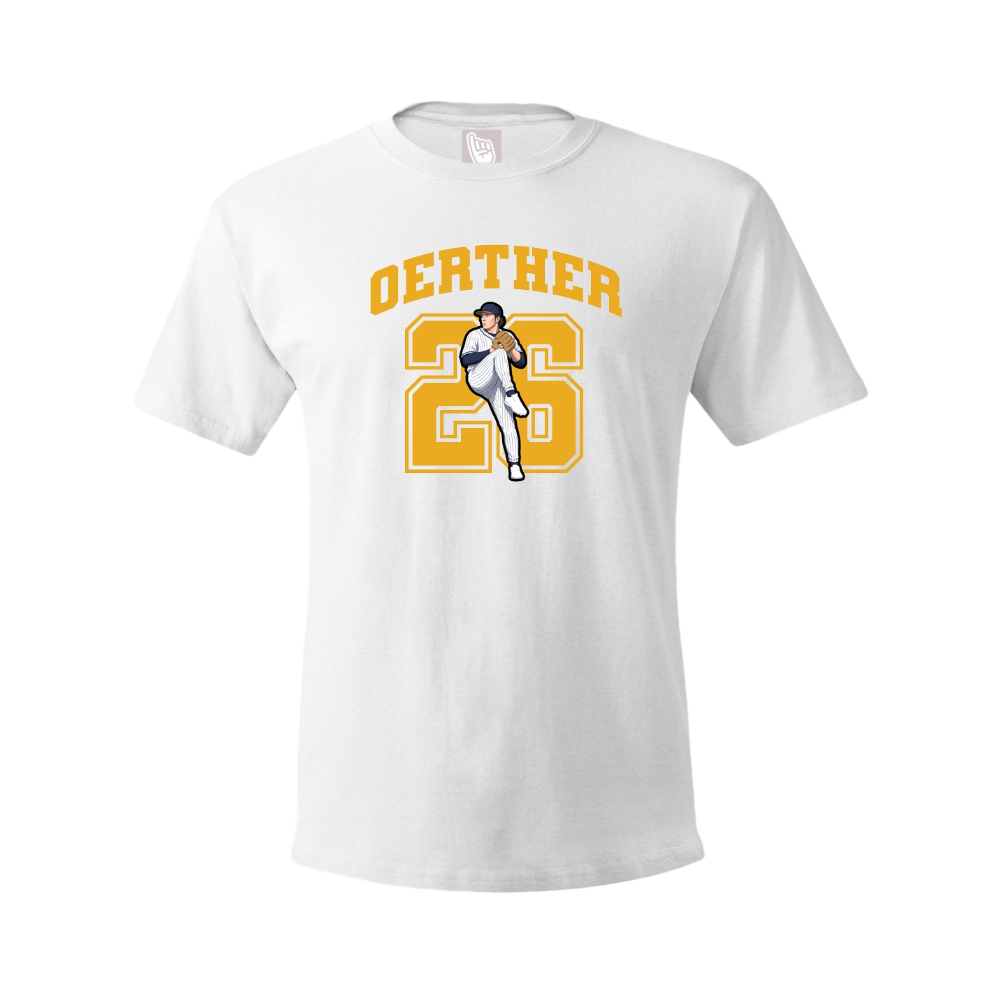 Tee — Number in White