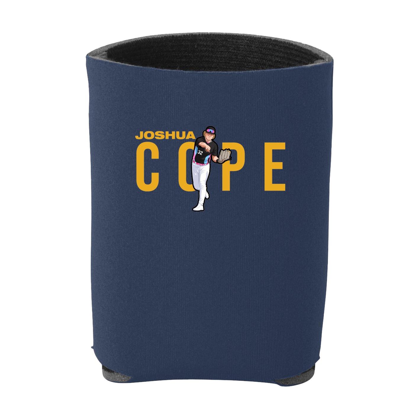 Can Holder — Player Name in Navy