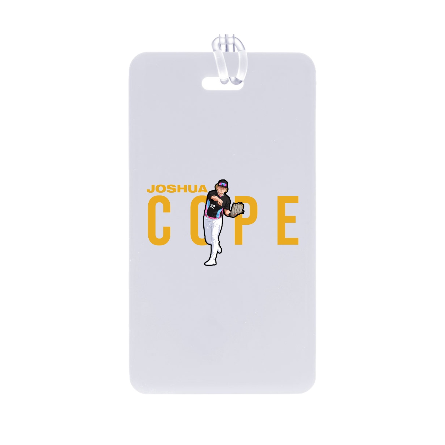Bag Tag — Player Name in Classic