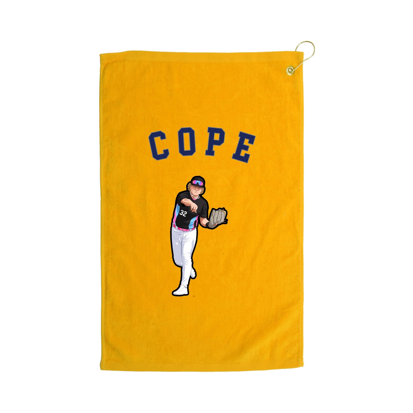 Golf Towel — Shirsey Arch in Gold