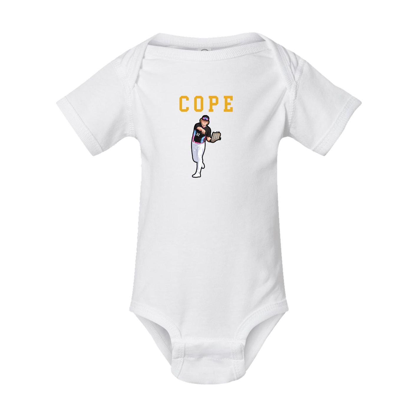 Baby Onesie — Shirsey in White