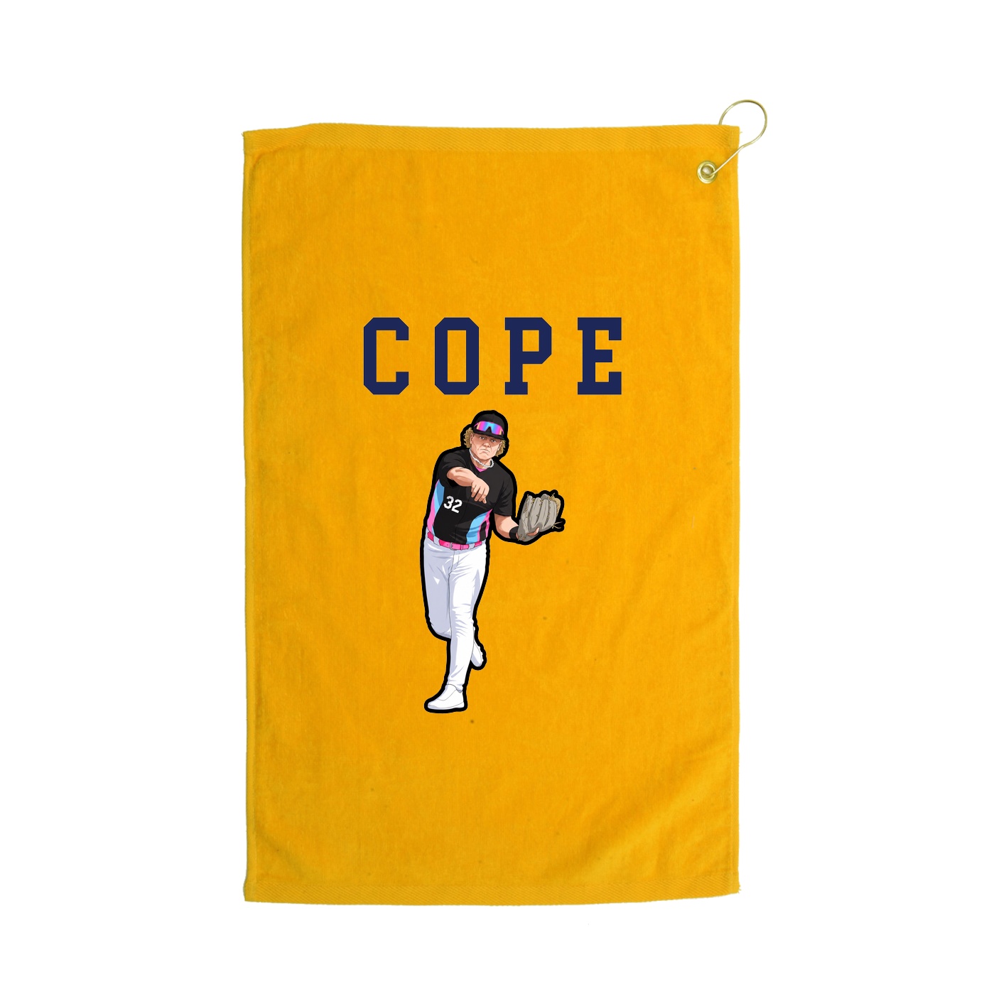 Golf Towel — Shirsey in Gold