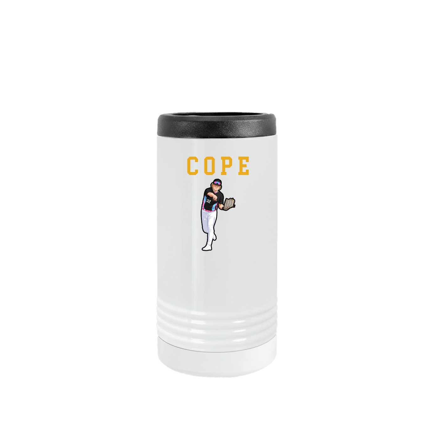 Slim Beverage Holder — Shirsey in White