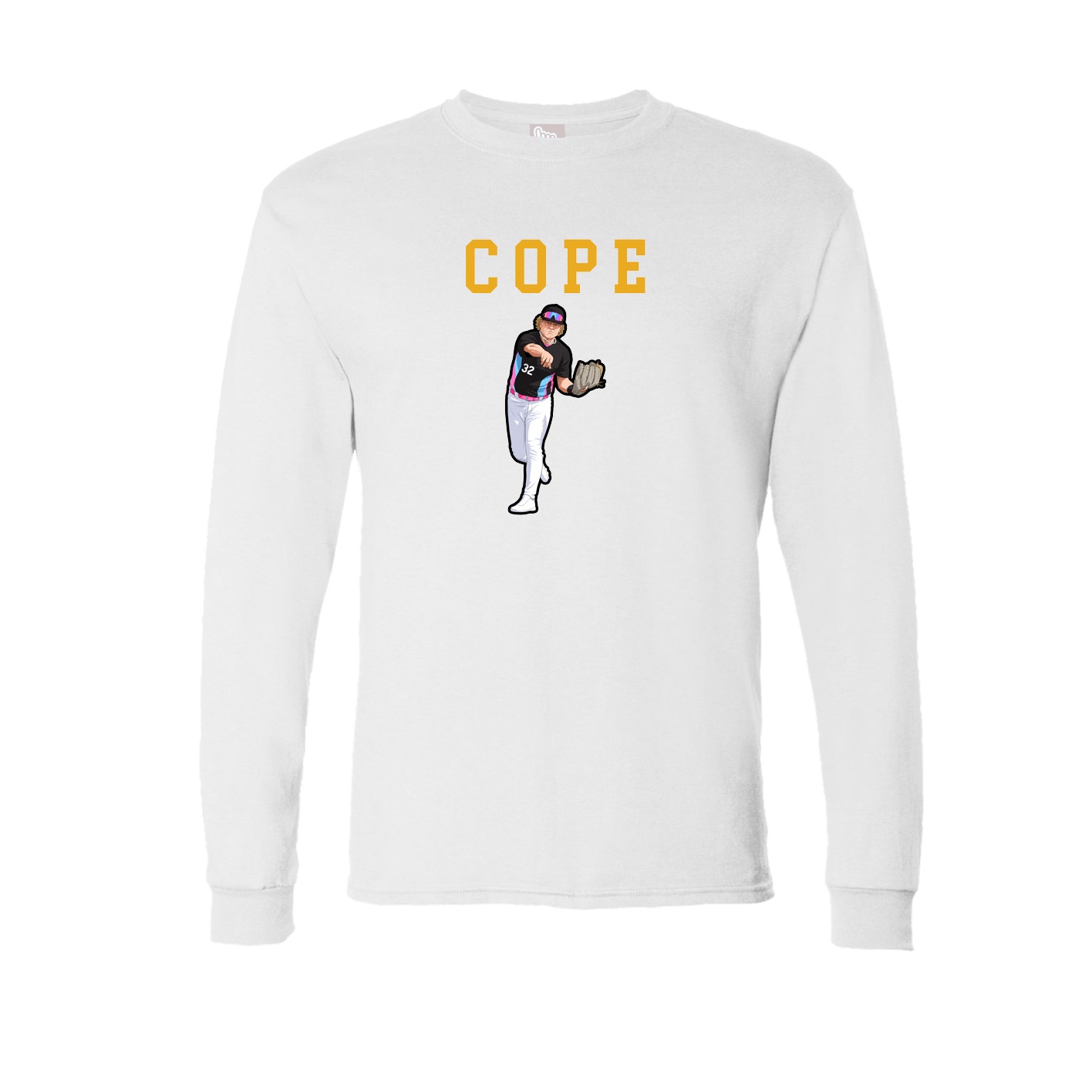 Long Sleeve Tee — Shirsey in White