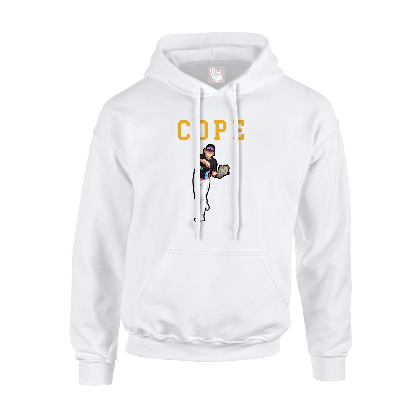 Youth Hoodie — Shirsey in White