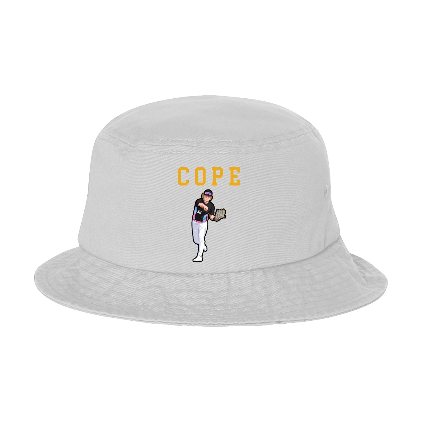 Bucket Cap — Shirsey in White