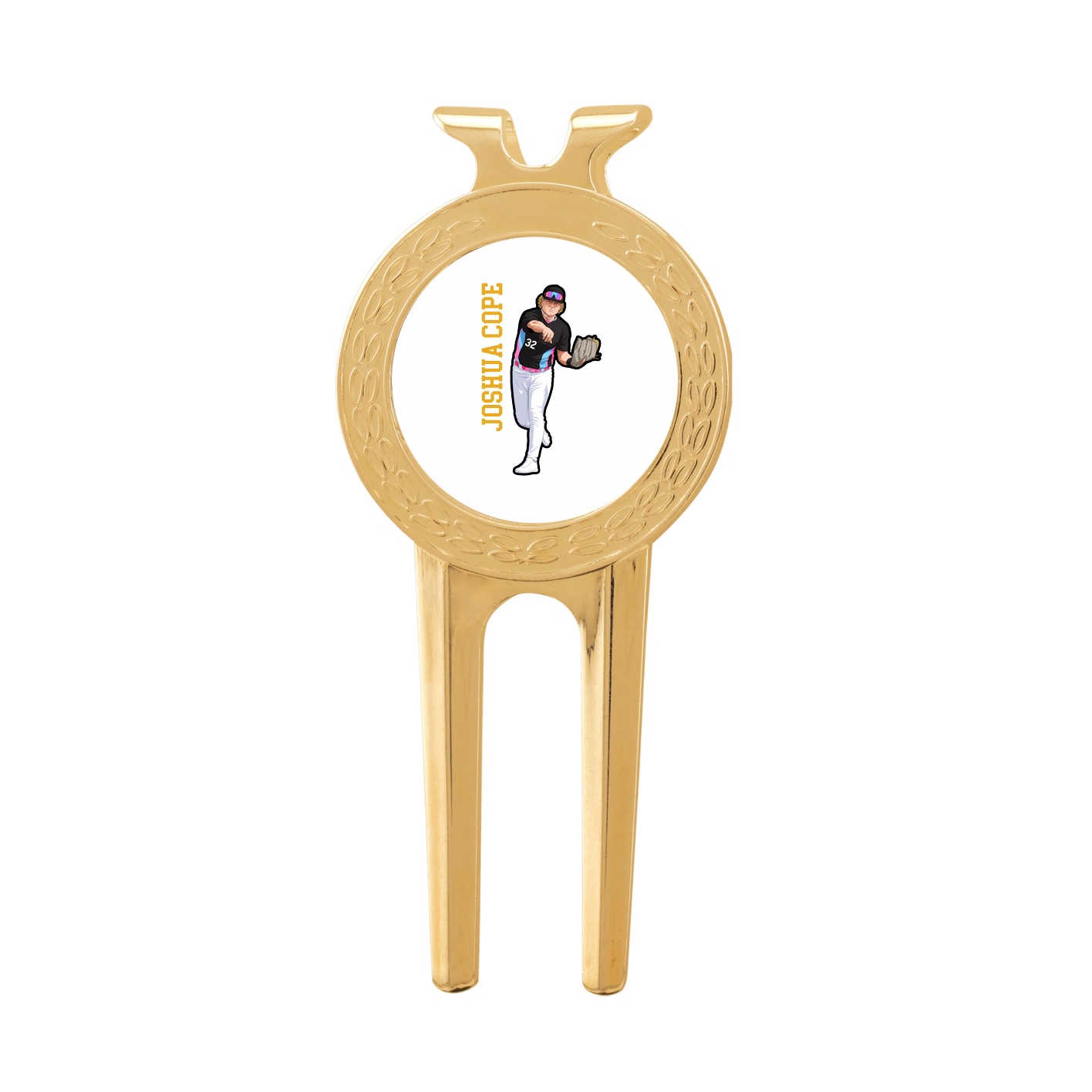 Divot Tool with Ball Marker — Name Vertical in Classic