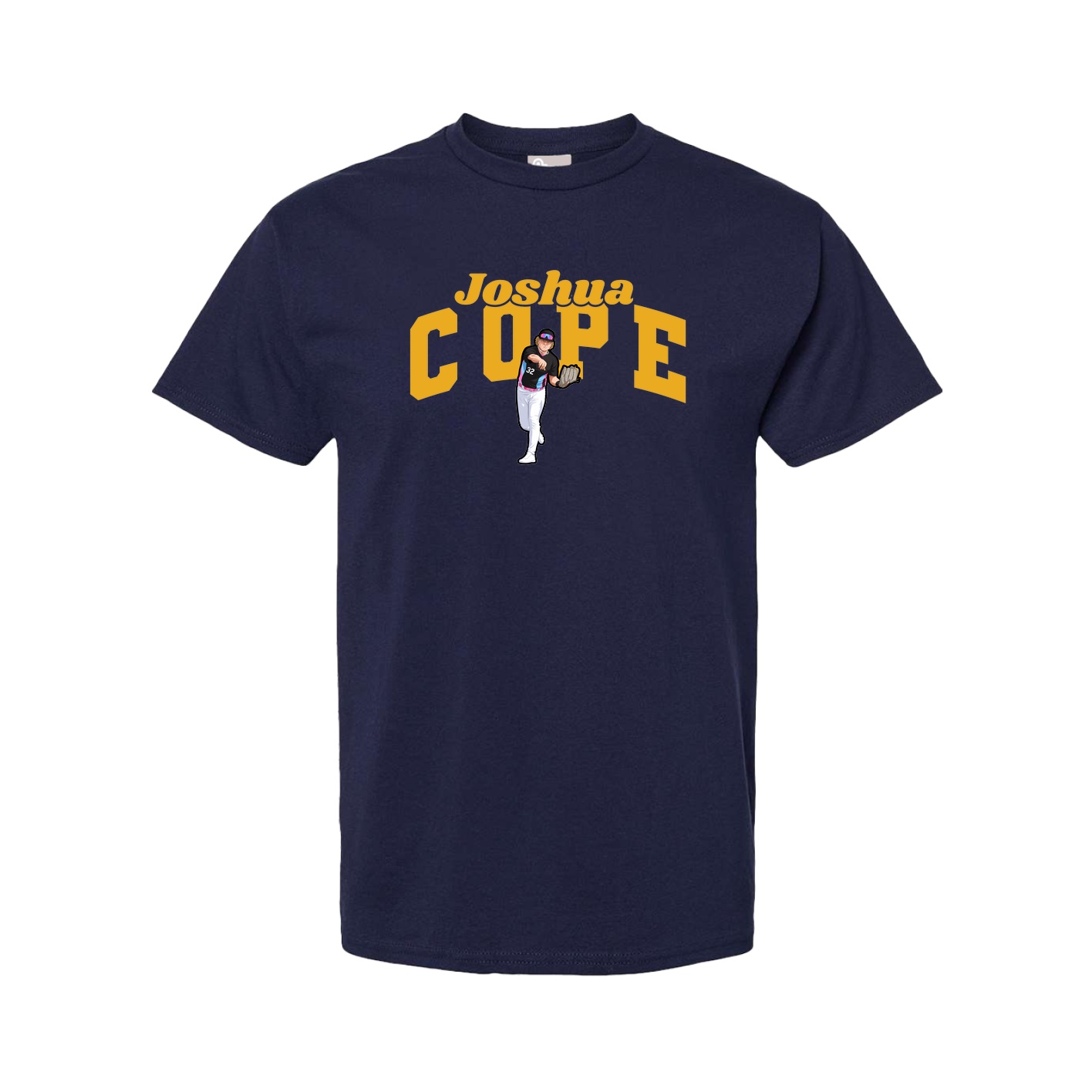 Youth Tee — Signature Arch in Navy